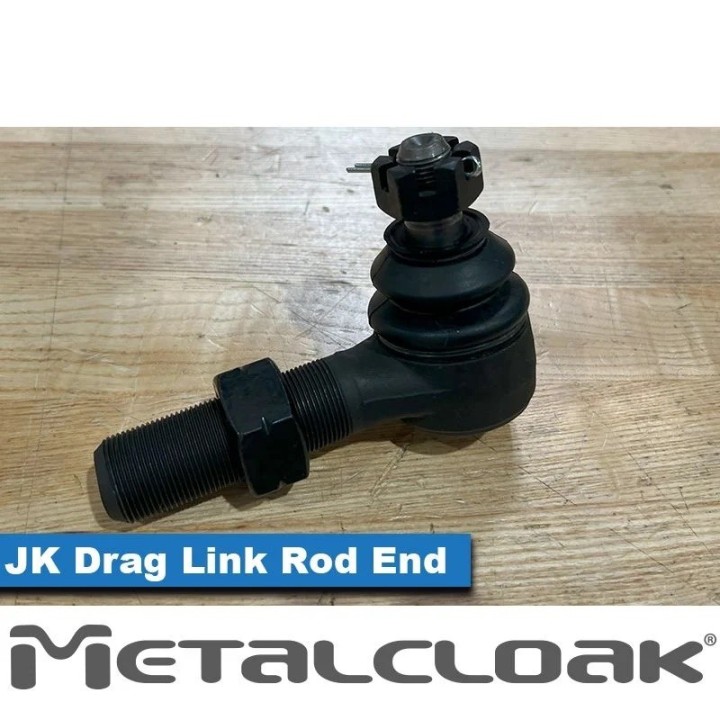 JK Wrangler Drag Link End, Left Hand Thread - Driver Side
