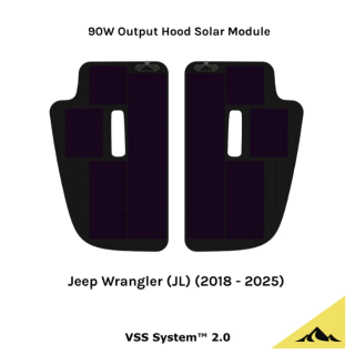 Panel solarny Jeep Wrangler JL VSS System 2.0 Cascadia