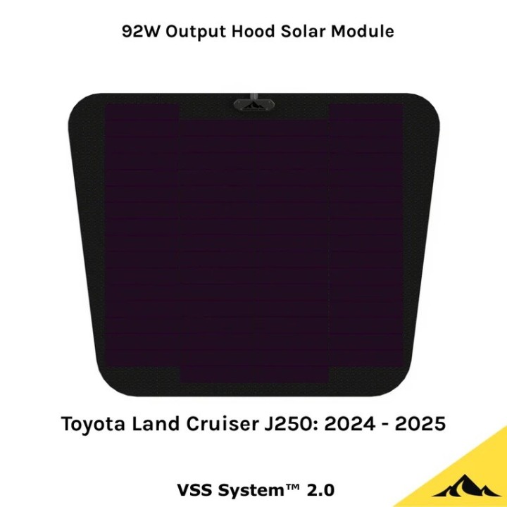 Cascadia 4x4 CHF158 Panel Solarny 92W Toyota Land Cruiser 250