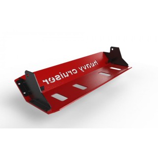Osłona chłodnic i stabilizatora STANDARD Jeep Wrangler JL 2018- czerwona
