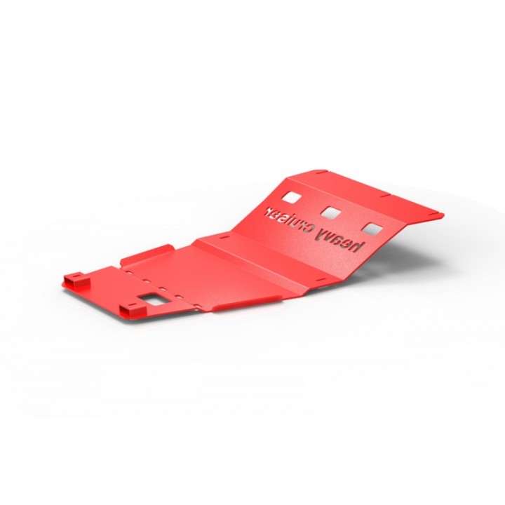 Osłona silnika i przedniego mostu STANDARD Jeep Grand Cherokee WK WH 2005-2010 czerwona