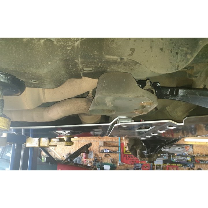Osłona silnika i przedniego mostu STANDARD Jeep Grand Cherokee WK WH 2005-2010 aluminiowa