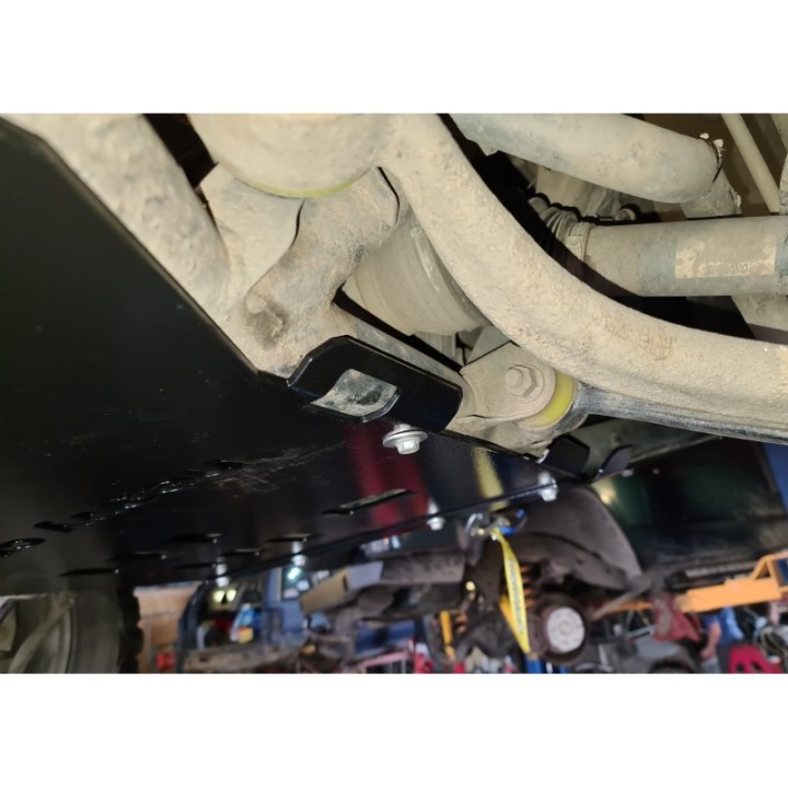 Osłona silnika Standard Range Rover L322 2002-2009 czerwona