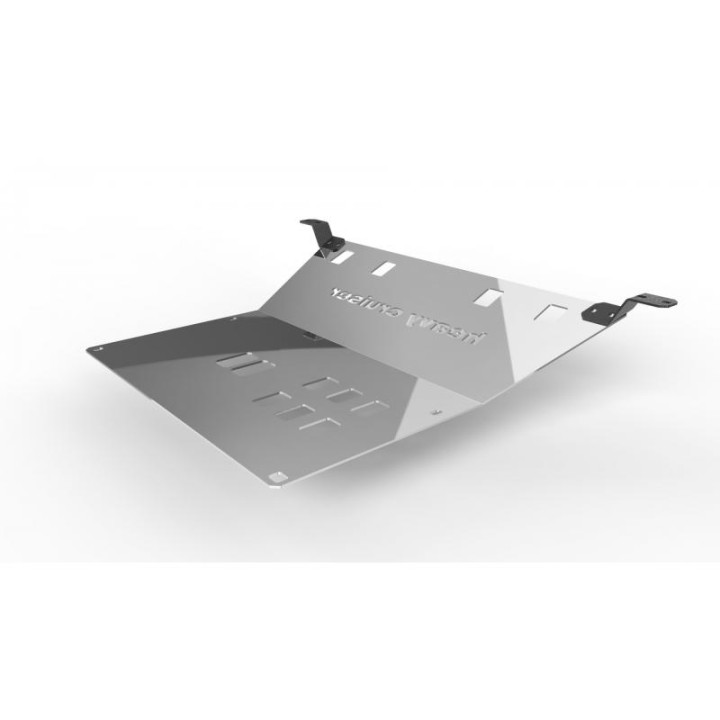 Osłona chłodnic,silnika i przedniego mostu STANDARD Porsche Cayenne 955 2002-2006 aluminiowa