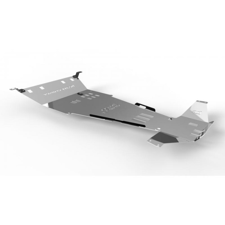 Komplet osłon układu napędowego STANDARD Porsche Cayenne 955 2002-2006 aluminiowy
