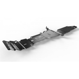Komplet osłon podwozia OFFROAD Toyota Hilux Vigo 2005-2015