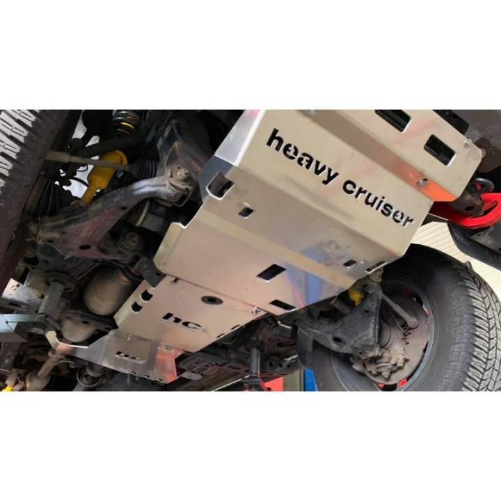 Osłona chłodnic, silnika i przedniego mostu OFFROAD Toyota Hilux Revo 2021 - czerwona