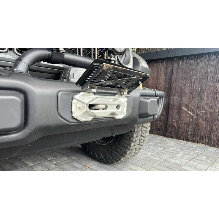 Jeep Gladiator JT 2020 - płyta montażowa wyciągarki HD do zderzaka stalowego "anniversary"