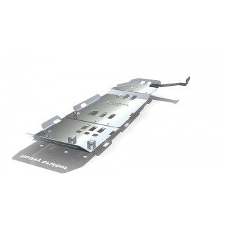 Komplet osłon układu napędowego OFFROAD BASIC RAM 1500 2019 - aluminiowy