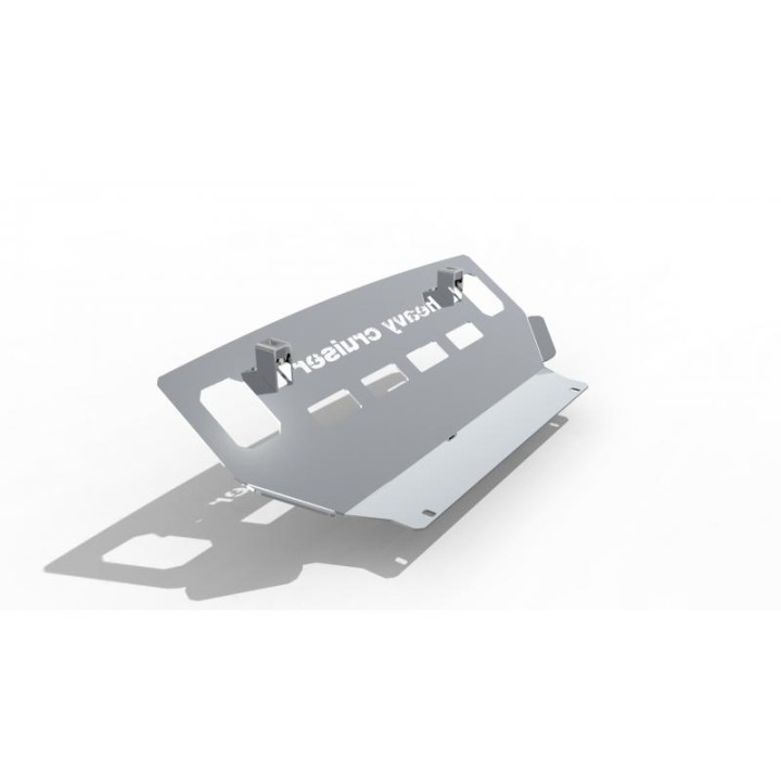 Osłona chłodnic i zderzaka przedniego Mitsubishi Pajero 4 / Montero 4 2006-2014 aluminiowa