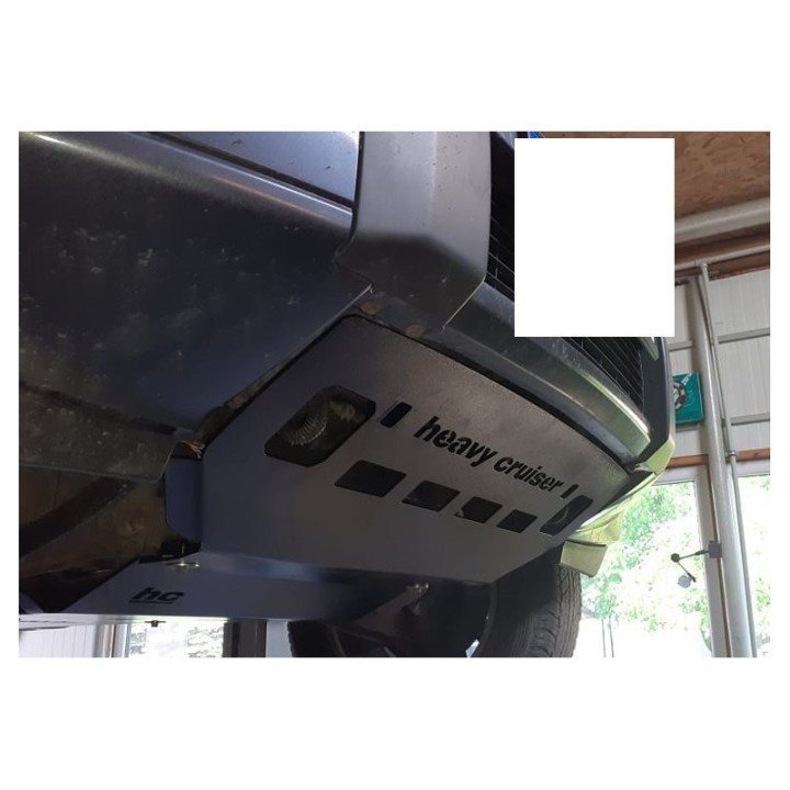 Osłona chłodnic i zderzaka przedniego Mitsubishi Pajero 4 / Montero 4 2006-2014 aluminiowa