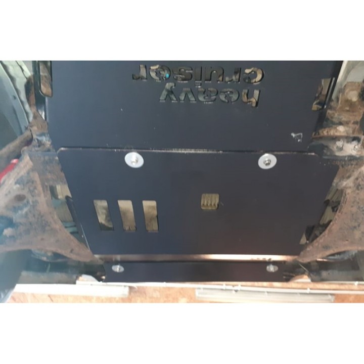 Osłona silnika i przedniego mostu Mitsubishi Pajero 4 / Montero 4 2006-2014 aluminiowa