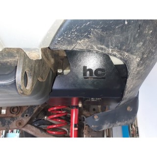 Osłona tylnej nagrzewnicy Mitsubishi Pajero 4 / Montero 4 2006-2014 long aluminiowa
