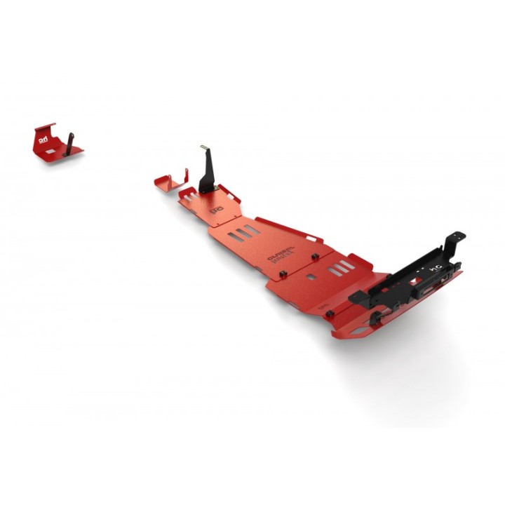 Zestaw, Pakiet OFFROAD Mitsubishi Pajero 4 / Montero 4 2006-2014 long czerwony