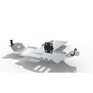 Osłona skrzyni biegów i reduktora OFFROAD Toyota Land Cruiser 150 155 Prado J15 2017-2020 aluminiowa