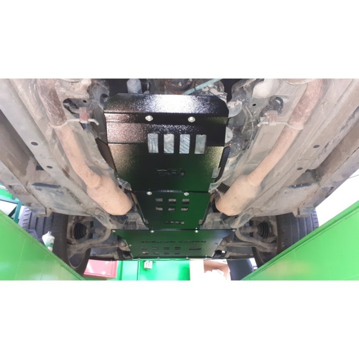 Komplet osłon układu napędowego Standard Range Rover L322 facelift 2009-2012 czerwony