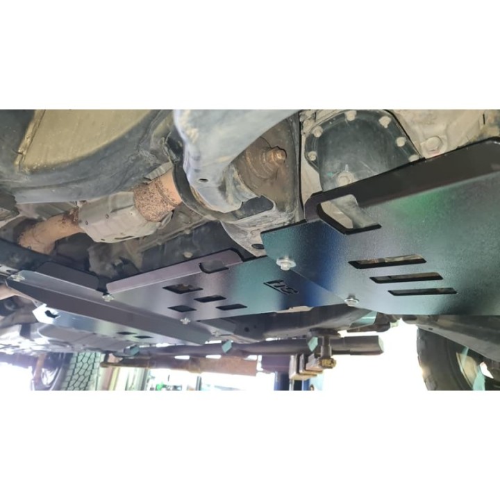 Osłona przedniego mostu i miski olejowej Toyota Sequoia 2007-2014 aluminiowa