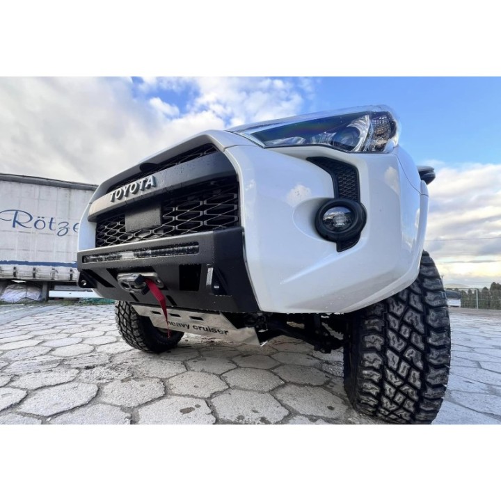 Osłona chłodnic, silnika i przedniego mostu OFFROAD Toyota 4 Runner 4Runner N280 2014 - 2024 czerwona