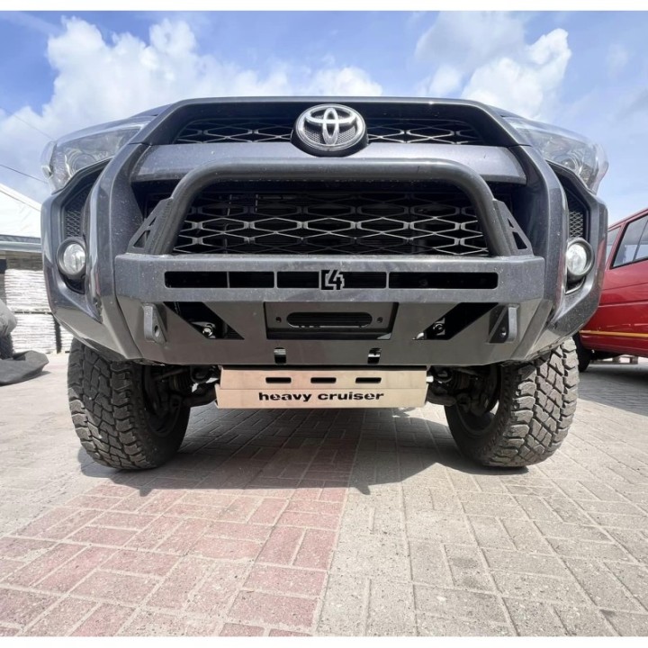 Osłona chłodnic, silnika i przedniego mostu OFFROAD Toyota 4 Runner 4Runner N280 2014 - 2024 czerwona