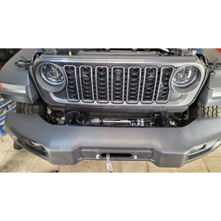 Jeep Wrangler JL 4XE plug-in Hybrid 2024 - płyta montażowa wyciągarki HD pod zderzak EU