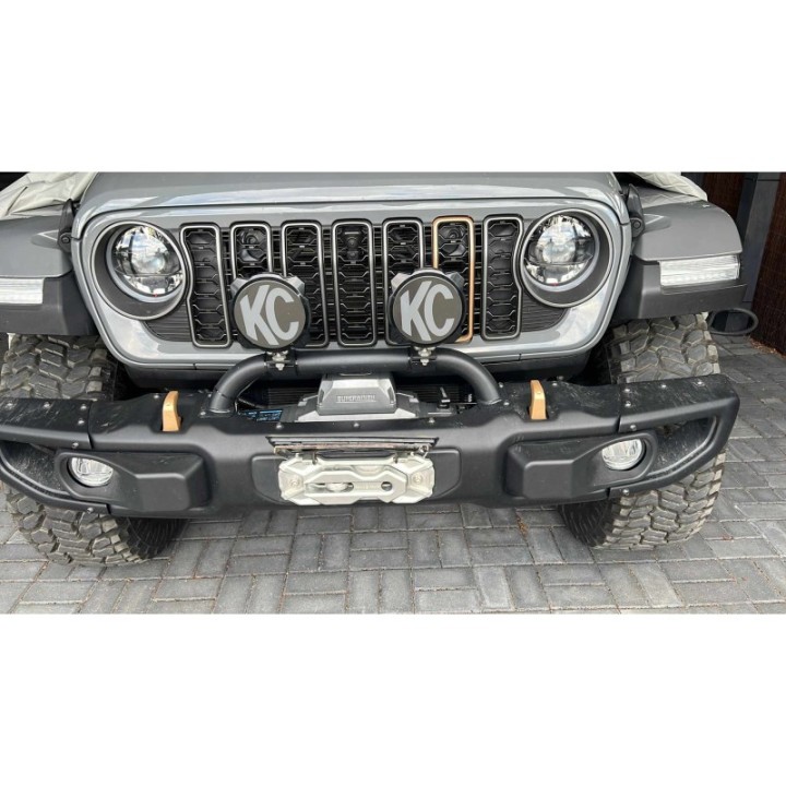 Jeep Wrangler JL 392 V8 6.4  2021 - płyta montażowa wyciagarki HD do zderzaka stalowego "anniversary"