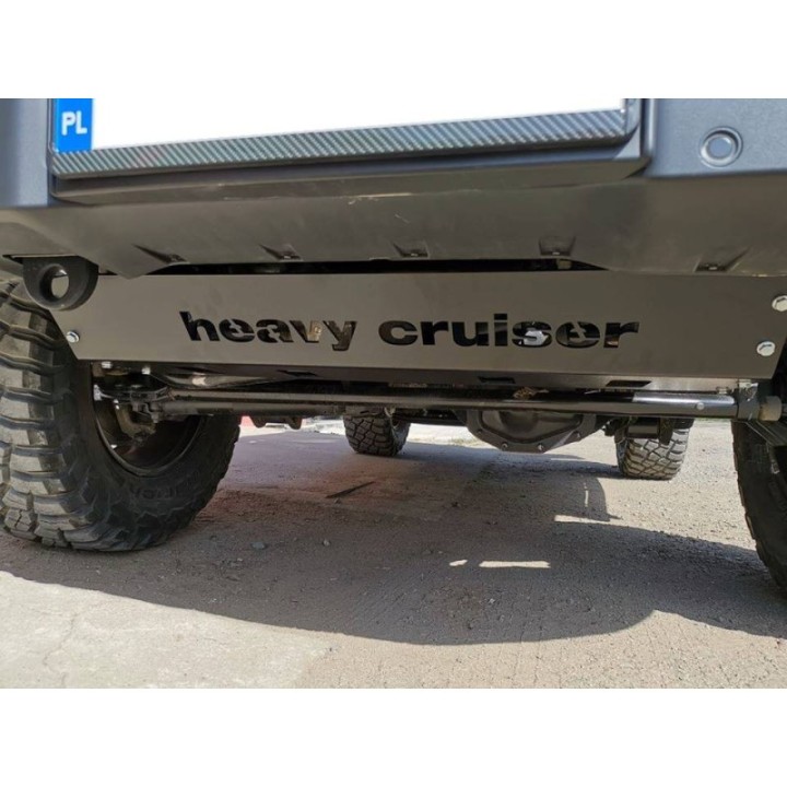 Osłona chłodnic i stabilizatora HD Jeep Wrangler JL JLU 2018 - czerwona