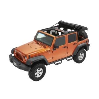 SUPERTOP ULTRA SQUAREBACK JEEP WRANGLER JK 4D SOFT TOP miękki dach BesTOP - ujęcie 2