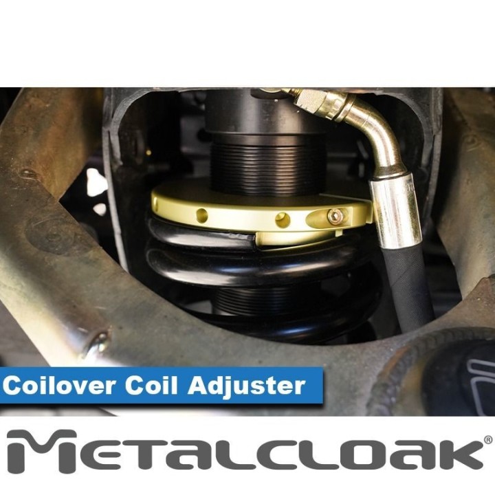 MetalCloak RockSport BLACK Coilovers Ford Bronco 6G