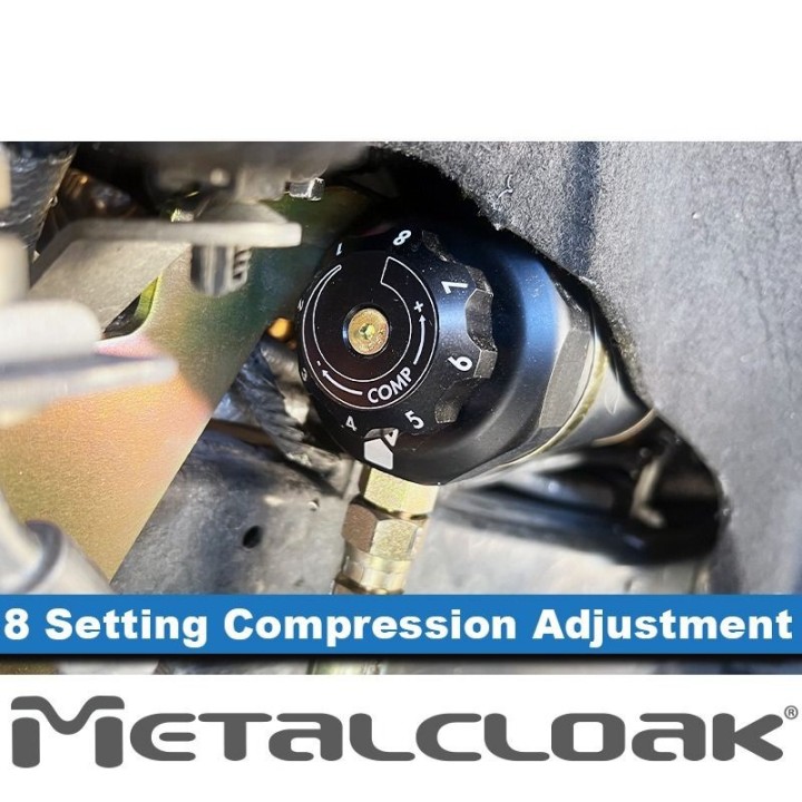 MetalCloak RockSport BLACK Coilovers Ford Bronco 6G