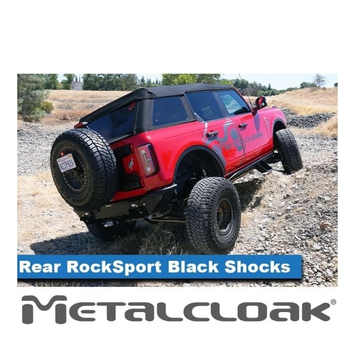 MetalCloak RockSport BLACK 2,5–4" tył Ford Bronco 6G