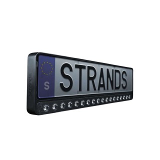 Ramka tablicy LED Strands NUUK E-LINE BLACK 20″ - Kategoria: Panele LED