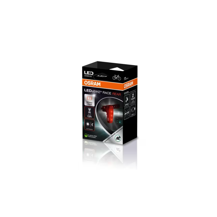 OSRAM LEDsBIKE RACE REAR – tylna lampka rowerowa LED z czujnikiem hamowania - ujęcie 5