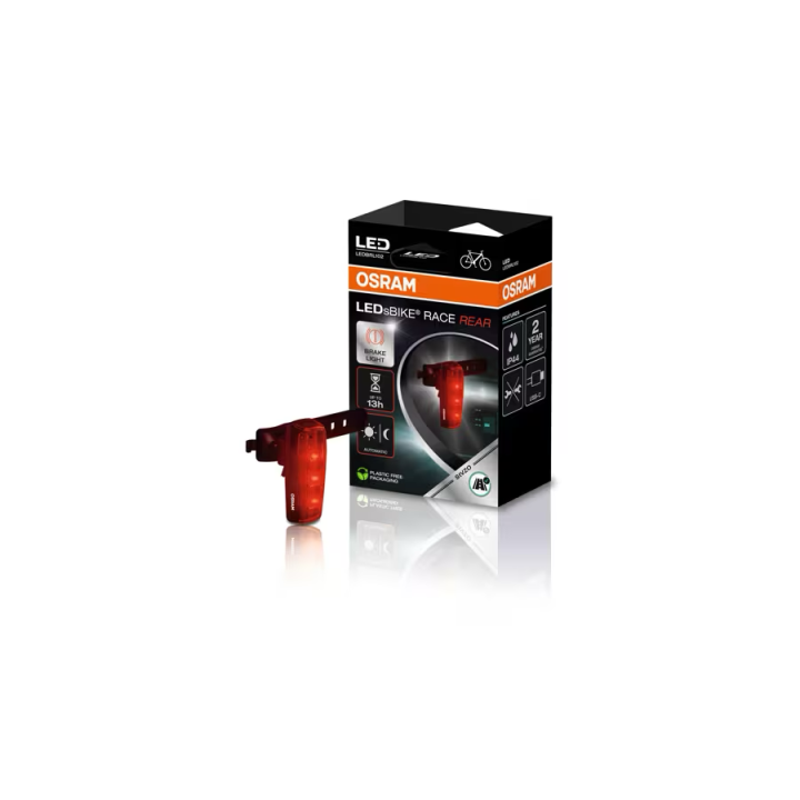 OSRAM LEDsBIKE RACE REAR – tylna lampka rowerowa LED z czujnikiem hamowania - ujęcie 8