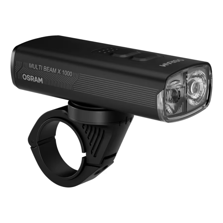 LEDsBIKE MULTI BEAM X 1000 SET zestaw lampek rowerowych LED 1 000 lm OSRAM - ujęcie 5