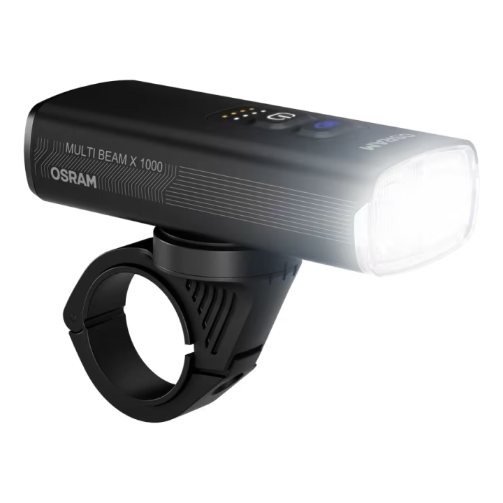 LEDsBIKE MULTI BEAM X 1000 SET zestaw lampek rowerowych LED 1 000 lm OSRAM - ujęcie 6