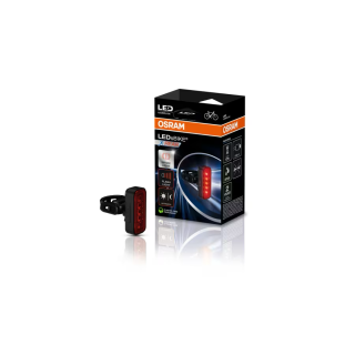 OSRAM LEDsBIKE X REAR – tylna lampka rowerowa LED z czujnikiem hamowania, USB-C, IP54 - ujęcie 2