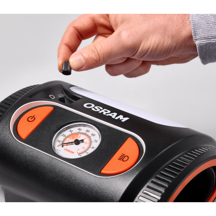 OSRAM TYREinflate 2110 OTI2110 – kompresor do opon 12 V z manometrem analogowym - ujęcie 10