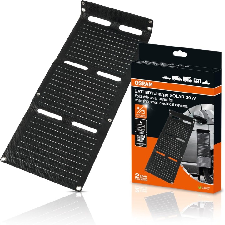 OSRAM OFSP20 – składany panel solarny 20 W USB-C/USB-A