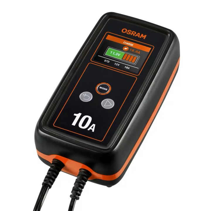 OSRAM BATTERYcharge 1010 – inteligentny prostownik 10 A, 12/24 V - ujęcie 11