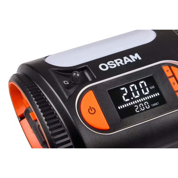 OSRAM TYREinflate 2120 – kompresor samochodowy 12 V, Auto-Stop, 6,9 bar - ujęcie 2