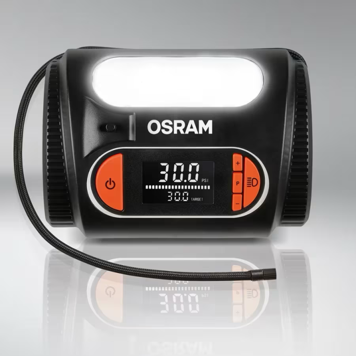 OSRAM TYREinflate 2120 – kompresor samochodowy 12 V, Auto-Stop, 6,9 bar - ujęcie 6