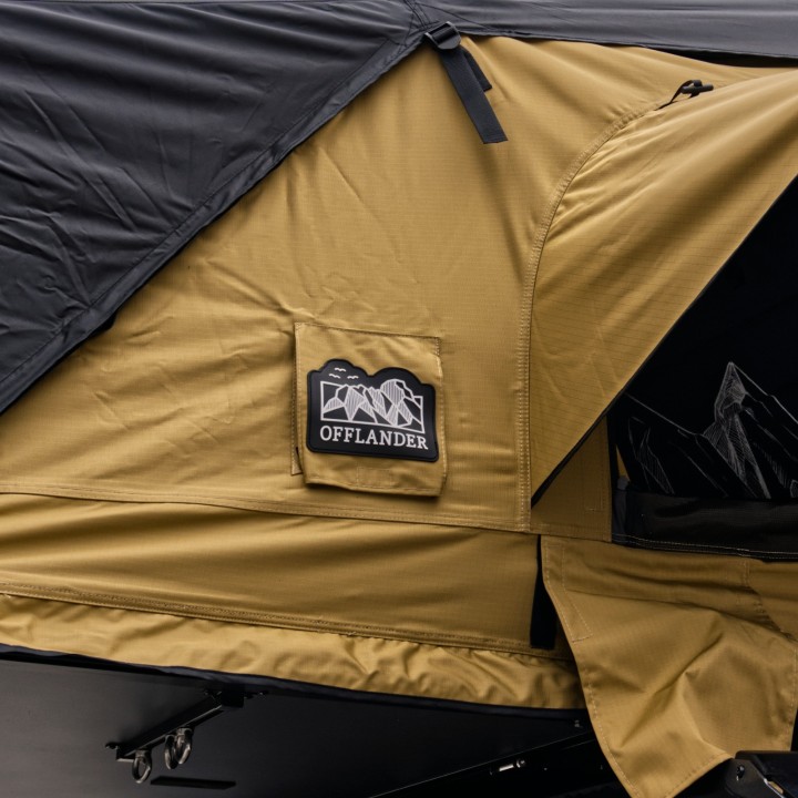 Roof Top Tent Fold 4 Sand - Comfortable and Practical!