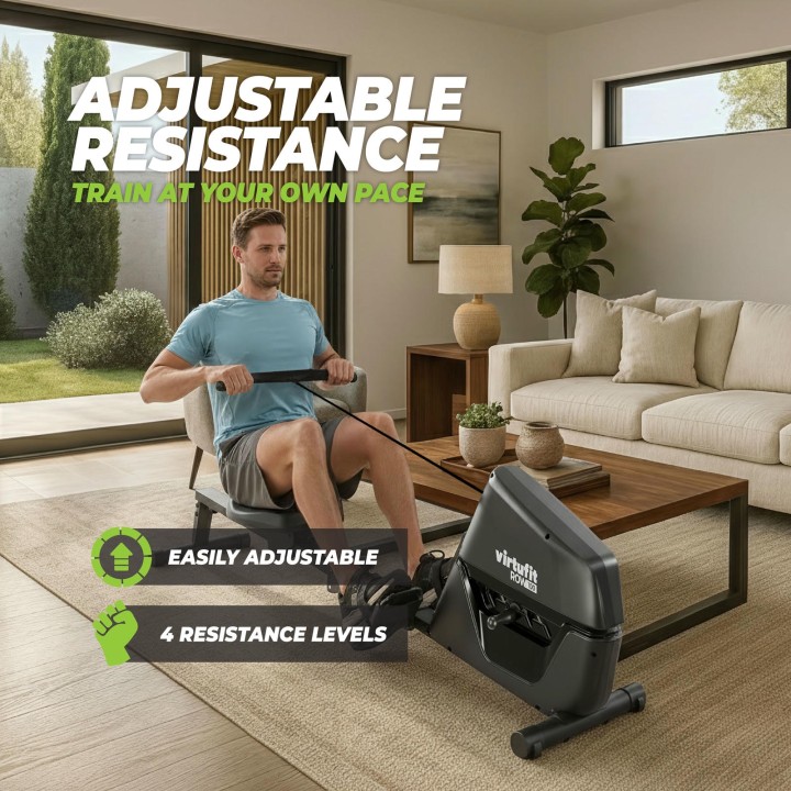 VIRTUFIT WIOŚLARZ ROW100