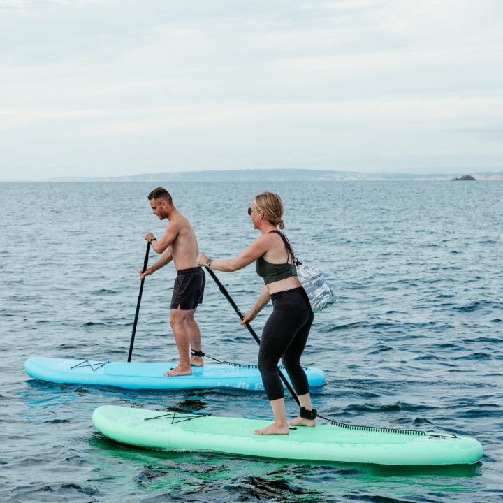 VIRTUFIT DESKA SUP OCEAN 275 Z AKCESORIAMI CZARNY