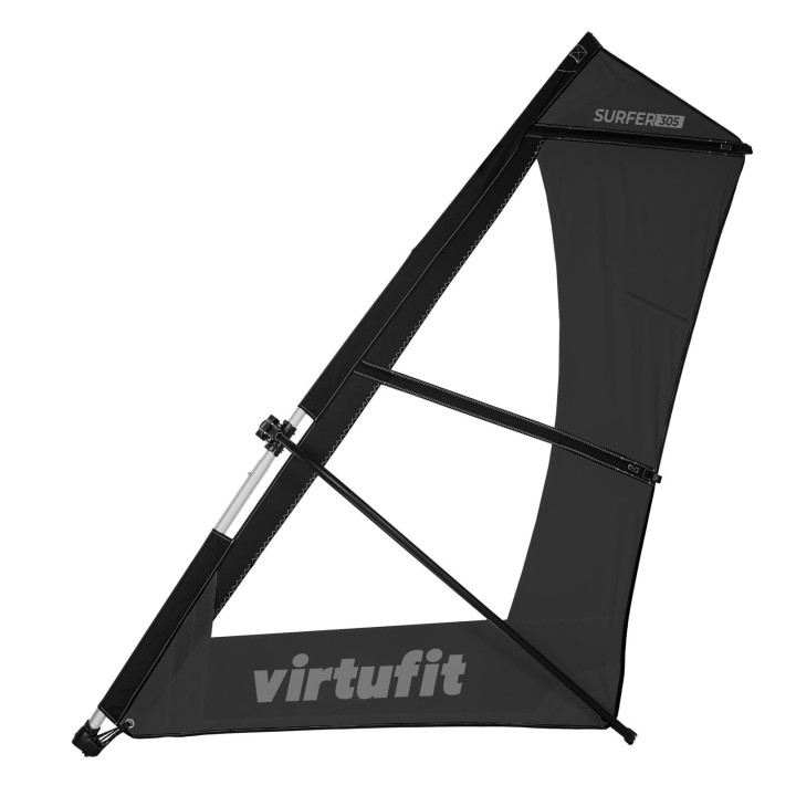 VIRTUFIT DESKA SUP SURFER 305 Z ŻAGLEM I AKCESORIAMI CZARNY