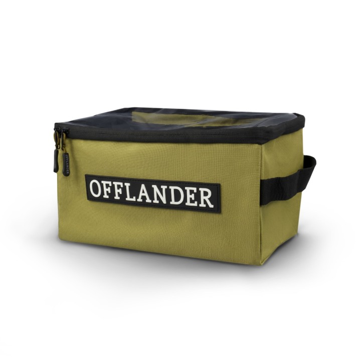 OFFLANDER TORBA ZAMYKANA Z PRZEZROCZYSTĄ GÓRĄ PVC 8 L