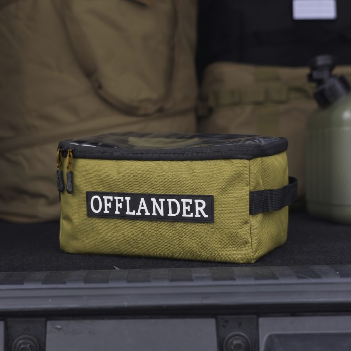 OFFLANDER TORBA ZAMYKANA Z PRZEZROCZYSTĄ GÓRĄ PVC 8 L