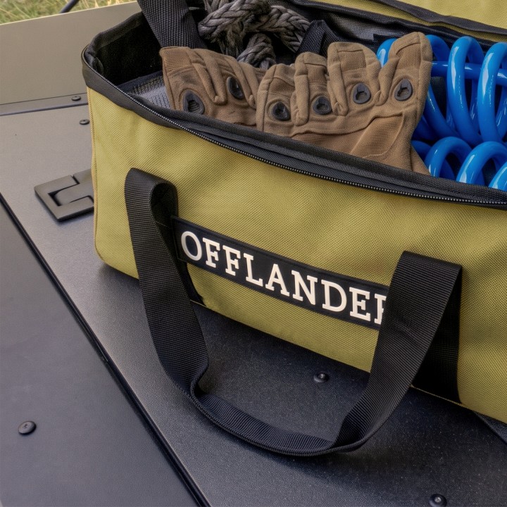 OFFLANDER TORBA ZAMYKANA Z PRZEZROCZYSTĄ GÓRĄ PVC 14 L