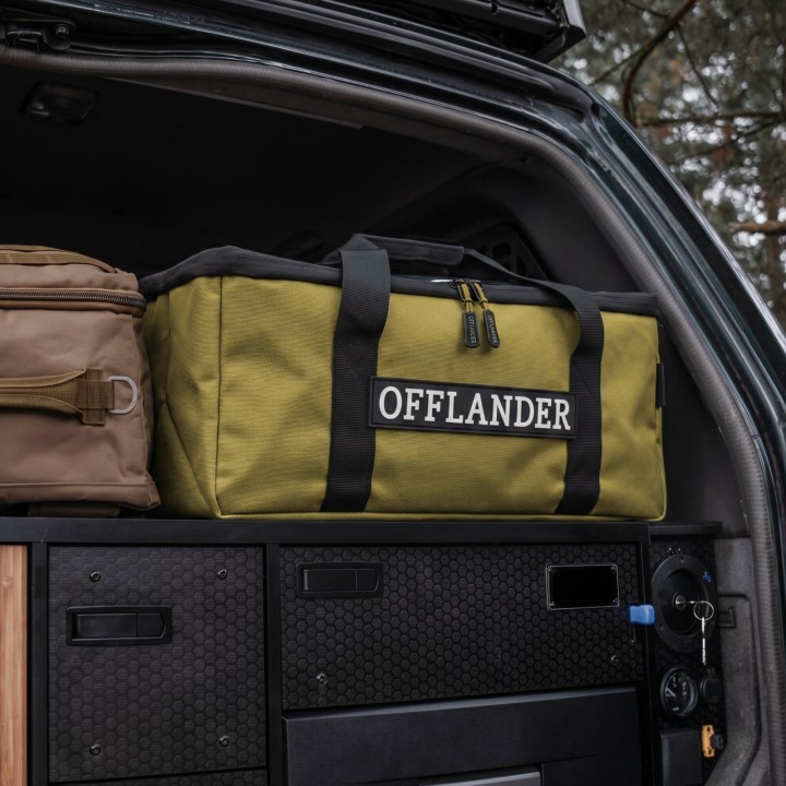OFFLANDER TORBA ZAMYKANA Z PRZEZROCZYSTĄ GÓRĄ PVC 14 L