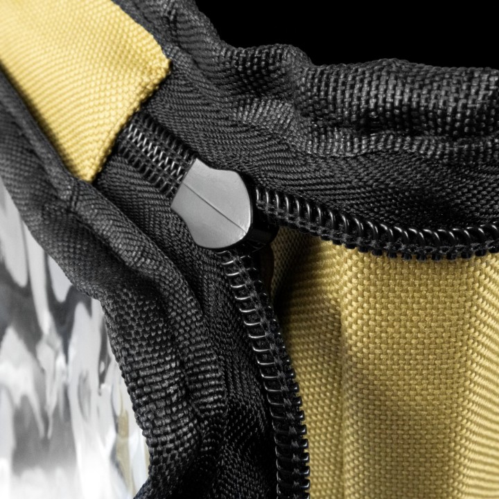 OFFLANDER TORBA ZAMYKANA Z PRZEZROCZYSTĄ GÓRĄ PVC 14 L